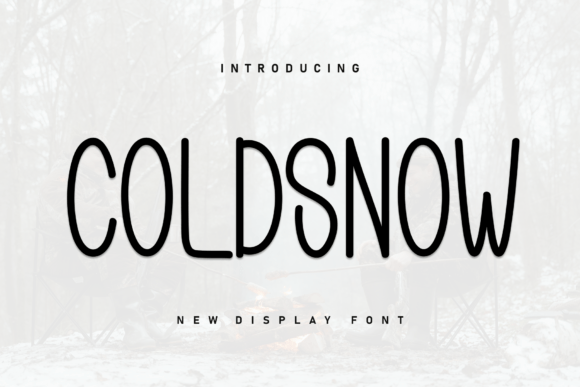 Coldsnow: The Handwritten Display Font with a Relaxed Edge