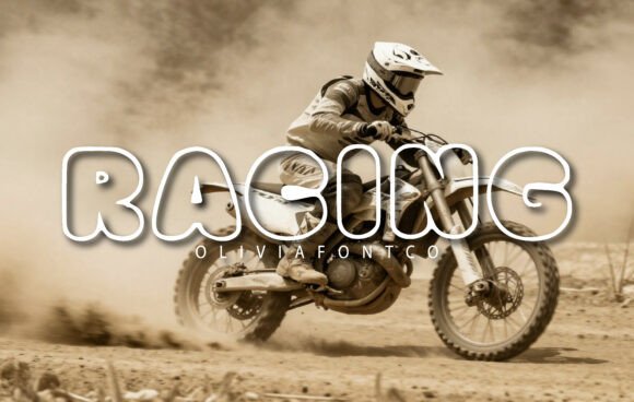Discover the High-Energy Racing Display Font
