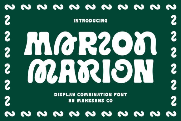 Discovering the Marion Typeface: A Fluid, Retro-Inspired Display Font