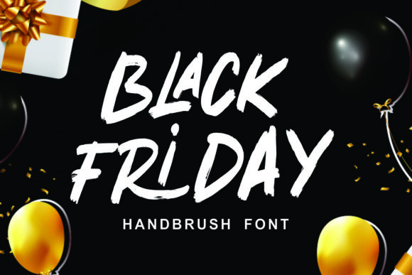 Make a Bold Statement with the Black Friday Display Font